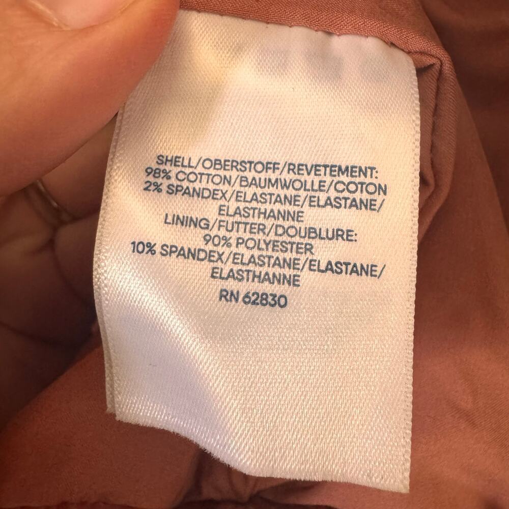 Lands' End Wide Wale Corduroy Blazer in "Dusty Brick" Pink Plus Size 2X - Picture 12 of 12